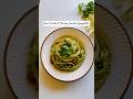 Basil Pesto &amp; Cherry Tomato Spaghetti 🍝😋 #shorts #spaghetti #pasta #food