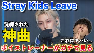 【感動】スキズの表現力の秘密は◯◯？！ ボイストレーナーが Stray Kids "Leave" を観た反応 【歌声分析】Reaction