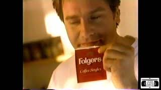 Folger's Coffee Singles Commercial - 1996