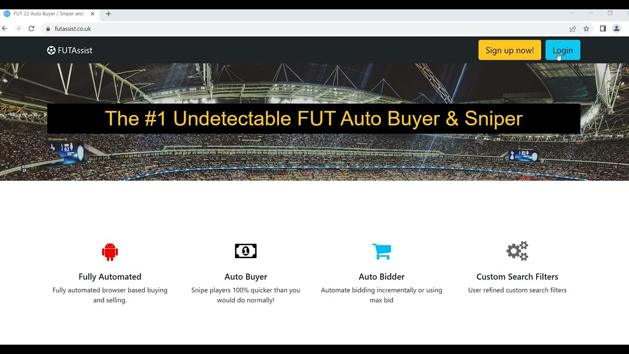 FUTAssist App - FIFA 23 Auto Buyer / Sniper