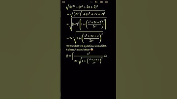 ∫x²/√(4e²ˣ + (x²+2x+2)²) dx MIT Integration Bee 2025 Kwartfinale #1 Probleem 3 #mitintegrationbee