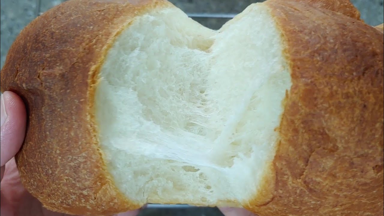 홈베이킹 [ 생크림식빵 ] 부드럽고 쫄깃한 식빵 만들기 / whipped cream bread YouTube