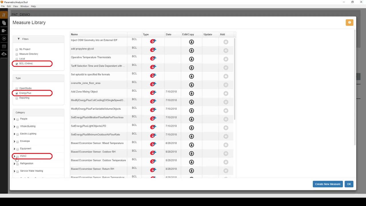 Using the Parametric Analysis Tool PAT with the OpenStudio App, Part 1