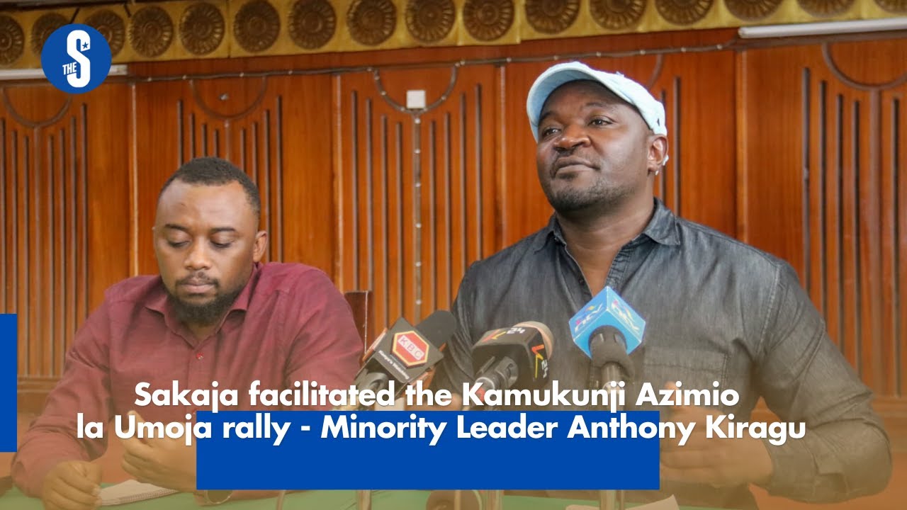 Sakaja facilitated the Kamukunji Azimio la Umoja political rally ...