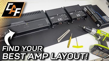 3 Amps & DSP Amplifier Rack? LET