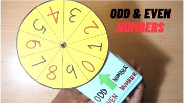 Math working model | Even And Odd Numbers | odd and even number | maths model|math tlm|maths project