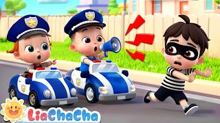 π΄Wee-Woo! Police Car to the Rescue! π | Rescue Vehicle Song | LiaChaCha