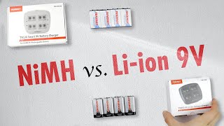 The differences between Li-ion and NiMH 9V batteries