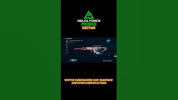NO RECOIL VECTOR BUILD DELTA FORCE MOBILE (With Code) #deltaforcemobile