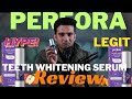 Perfora purple magic teeth whitening serum does it really work  honest review