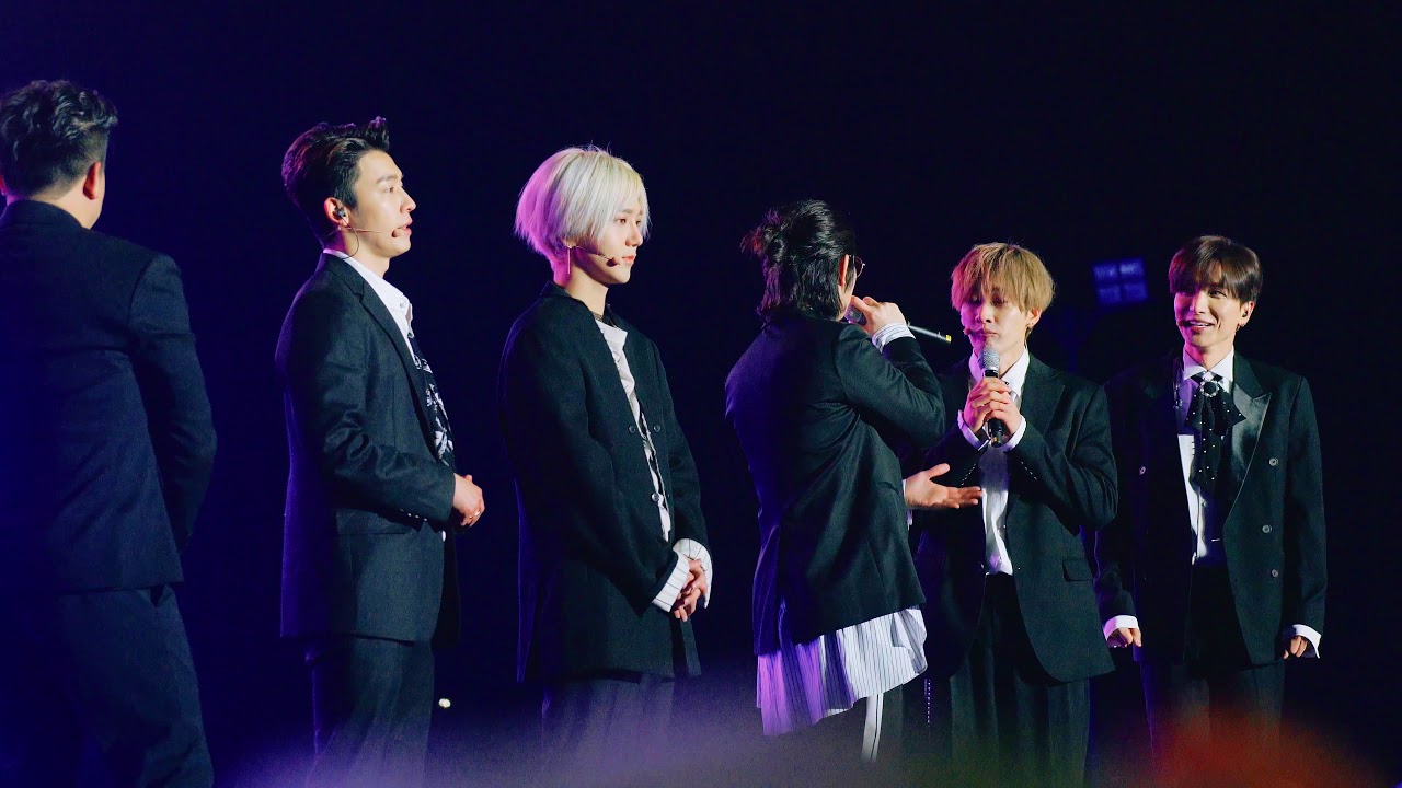 SUPER JUNIOR( 슈퍼주니어)  Talk @180224 강릉 원주대[4k Fancam/직캠]