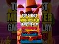 TOP 5 MULTIPLAYER GAMES TO PLAY WITH FRIENDS! #shorts #trending #foryou #viral #multiplayer #gaming