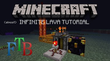 Infinite Lava(Energy) Tutorial! || Feed the Beast || Mindcrack/Direwolf20 pack