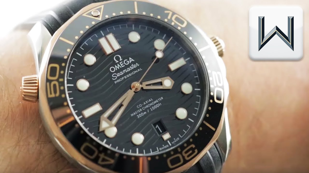 omega black and gold