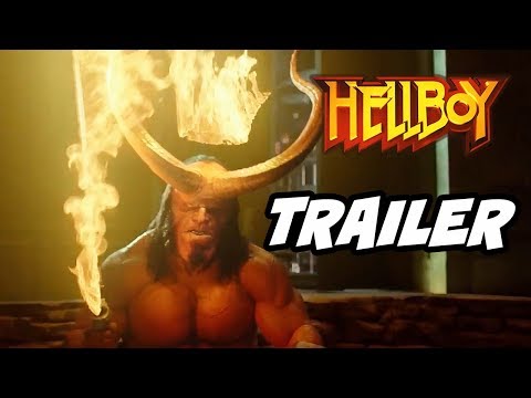Hellboy Official Trailer - King Hellboy Easter Eggs and Reboot Explained