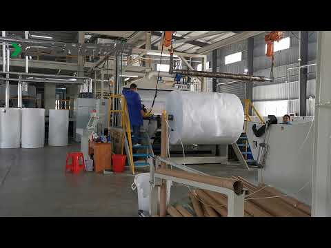 Video Elastic nonwoven fabirc making machine,spunbond... - youtube