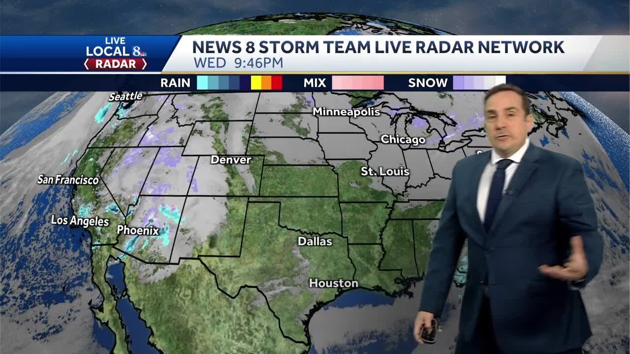 Few Flurries Thursday; Latest On Weekend Storm - YouTube