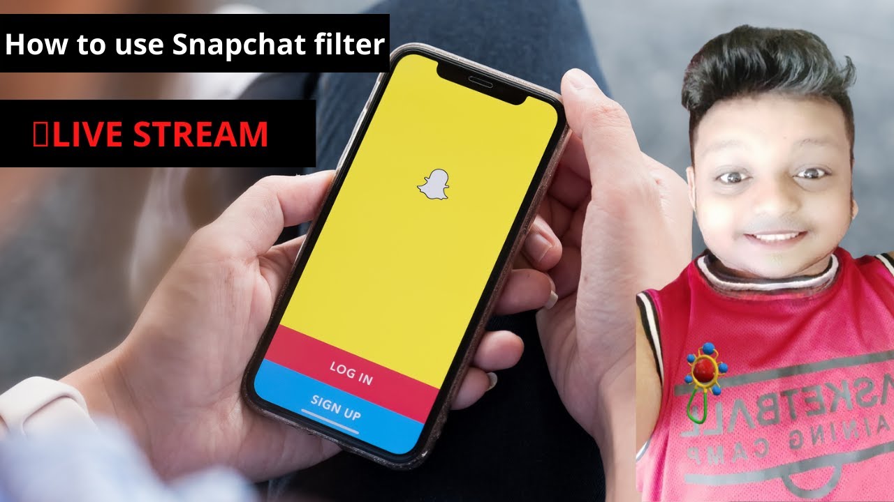 How to use snapchat filters on live stream | live stream me baby filter ...