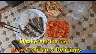 Mackerel Pike Meal made Easy & Cheap & Delicious in Honolulu, Oahu, Hawaii