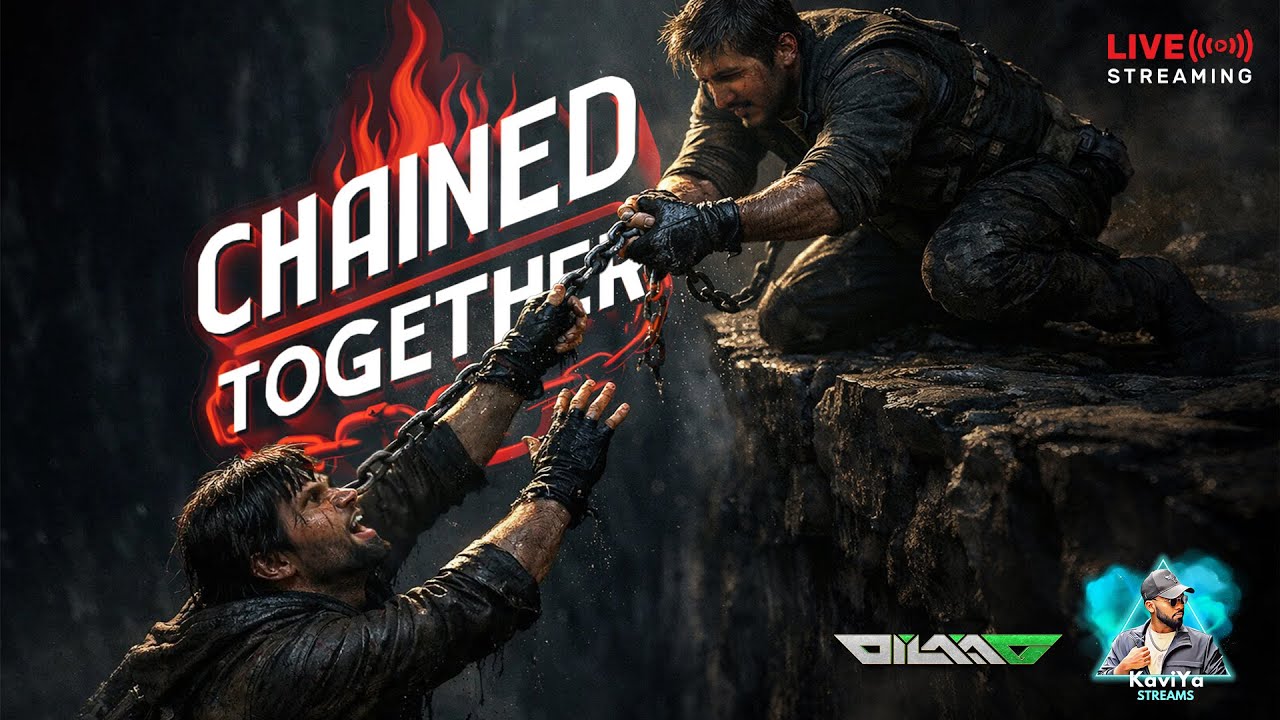 🛑 තව පොඩ්ඩයි | Chained Together LIVE | Sinhala Co-Op Gameplay | Dilaa G with 