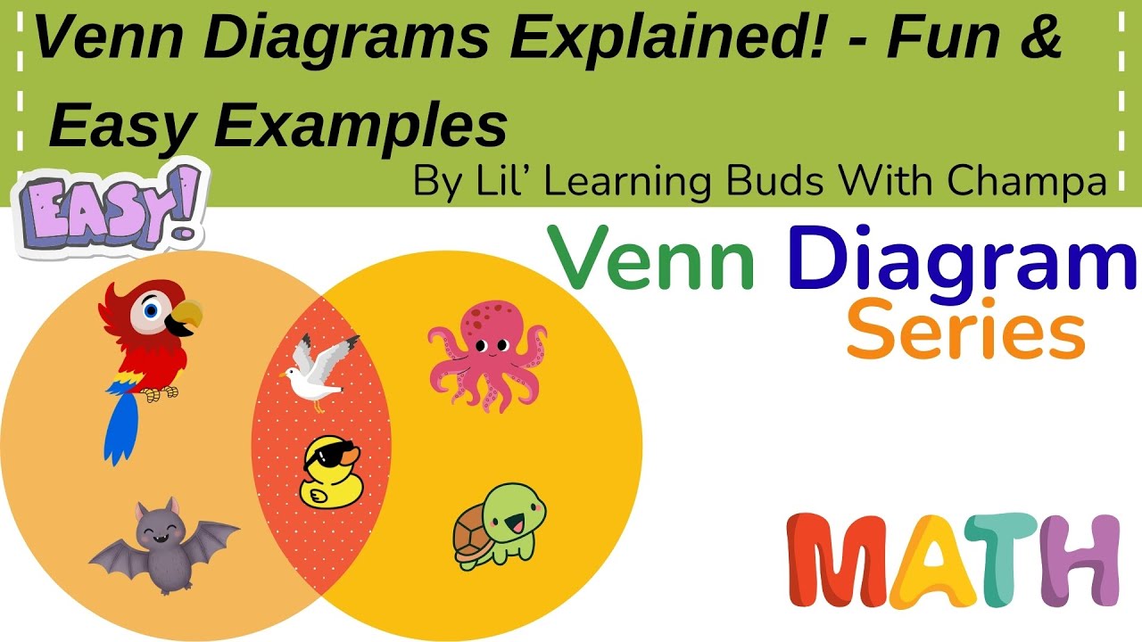 ⏰️Learn Venn Diagrams With Fun & Easy Examples 