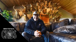 Jeff Sturgis' Lifetime of Hunting in ONE AMAZING Trophy Room!  New Barndominuim #WhitetailCribs