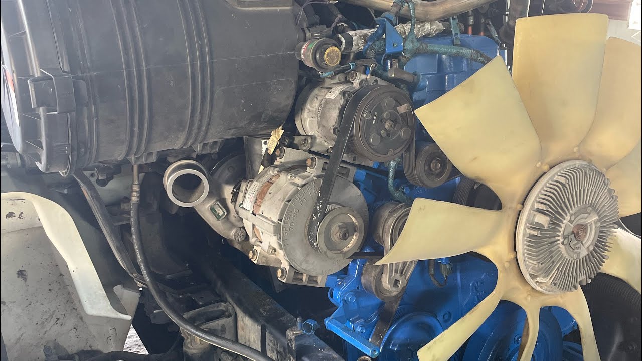 Starting up the rebuilt 466E