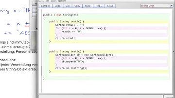 Java 2: StringBuilder