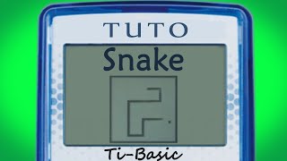 [Tuto] Programmer le jeu Snake sur calculatrice Ti / Pas à pas [Ti-Basic] screenshot 2