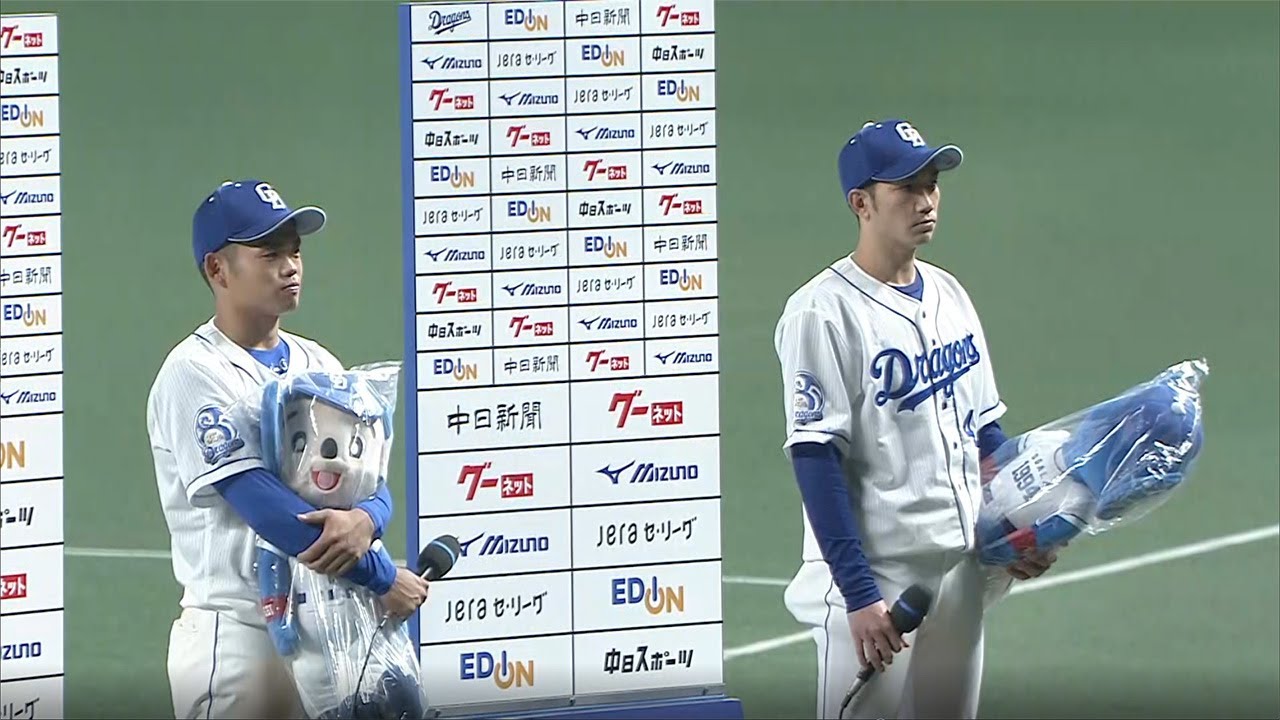 April 7th Yokohama DeNA game Hero & Manager Interviews: Takahiro 