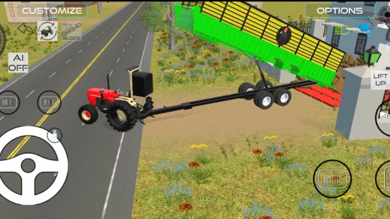 jhonder tractor 🚜💖, and Swaraj tractor trolley 