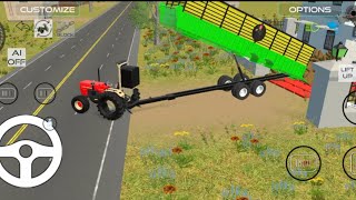jhonder tractor 🚜💖, and Swaraj tractor trolley #gamingvideos #fullgame screenshot 5