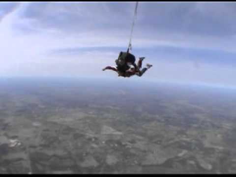 Kristen Lee Tandem Skydiving at Skydive KY in Elizabethtown.