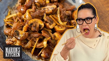 Super Tender Beef, Mushroom & Ginger Stir fry | Marion