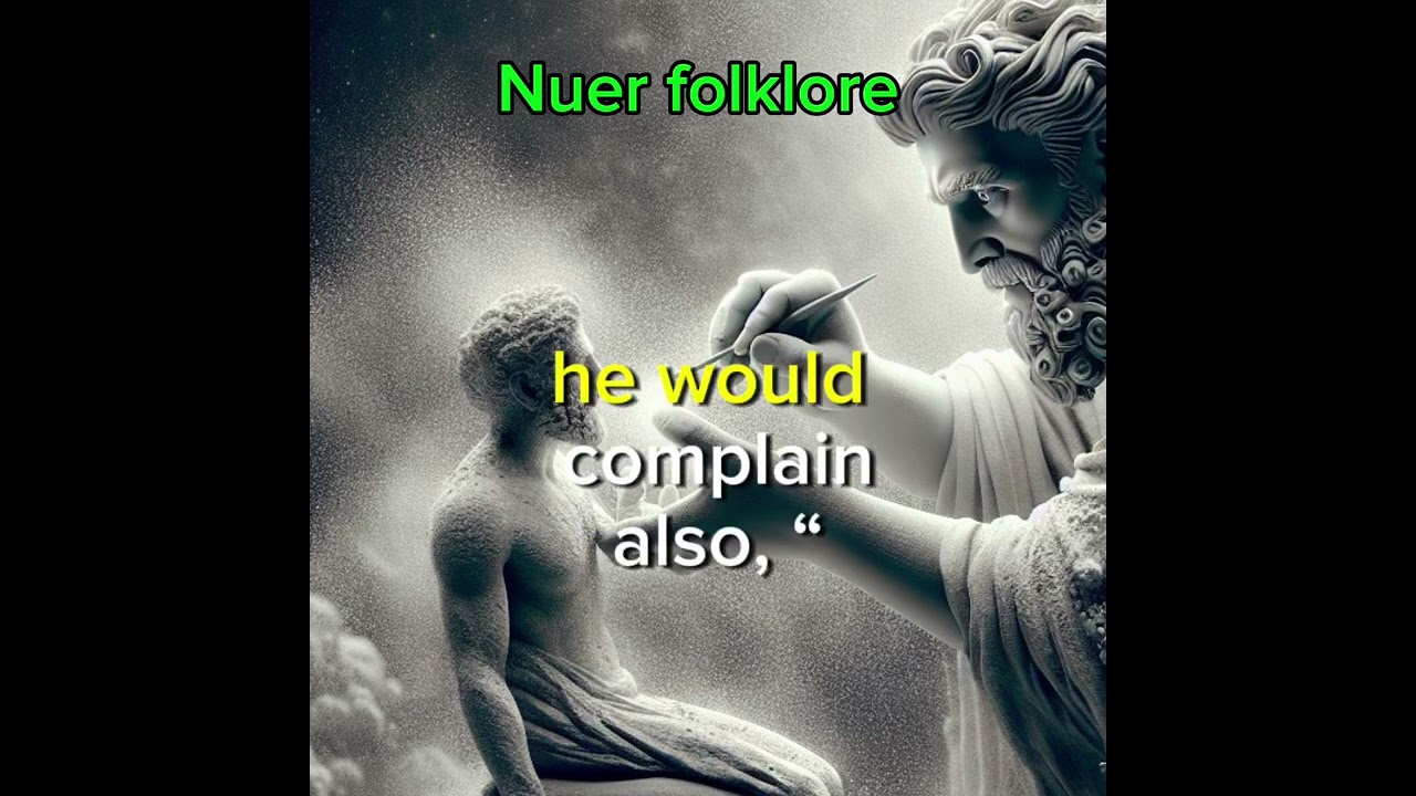 Nuer folklore God and man