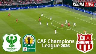 بث مباشر مباراة المصري ضد شباب بلوزداد اليوم الكونفدرالية الافريقية ربع النهائي 2026 | PES Gameplay screenshot 1