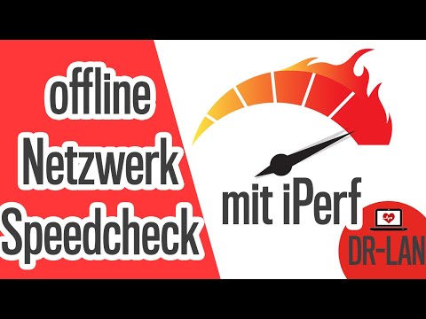 iPerf deutsch - Netzwerkgeschwindigkeit richtig messen, auch offline!