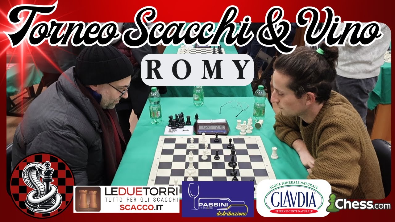 FINO ALL'ULTIMO PEDONE! Torneo SCACCHI & VINO BY ROMY!