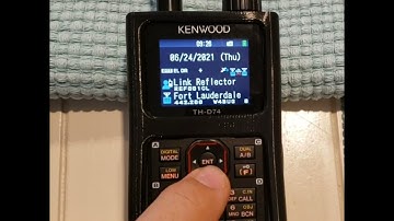 Quick D-Star repeater selection on Kenwood D74 radio