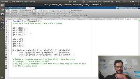 MATLAB Help - ADCS Seminar Series - Speeding Up Code