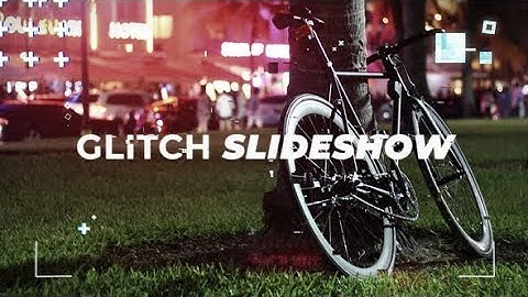 Glitch Slideshow - After Effects Template