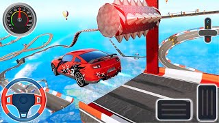 Flying Car Driving Car Games impossible Track Racing - Android Games #1 screenshot 5