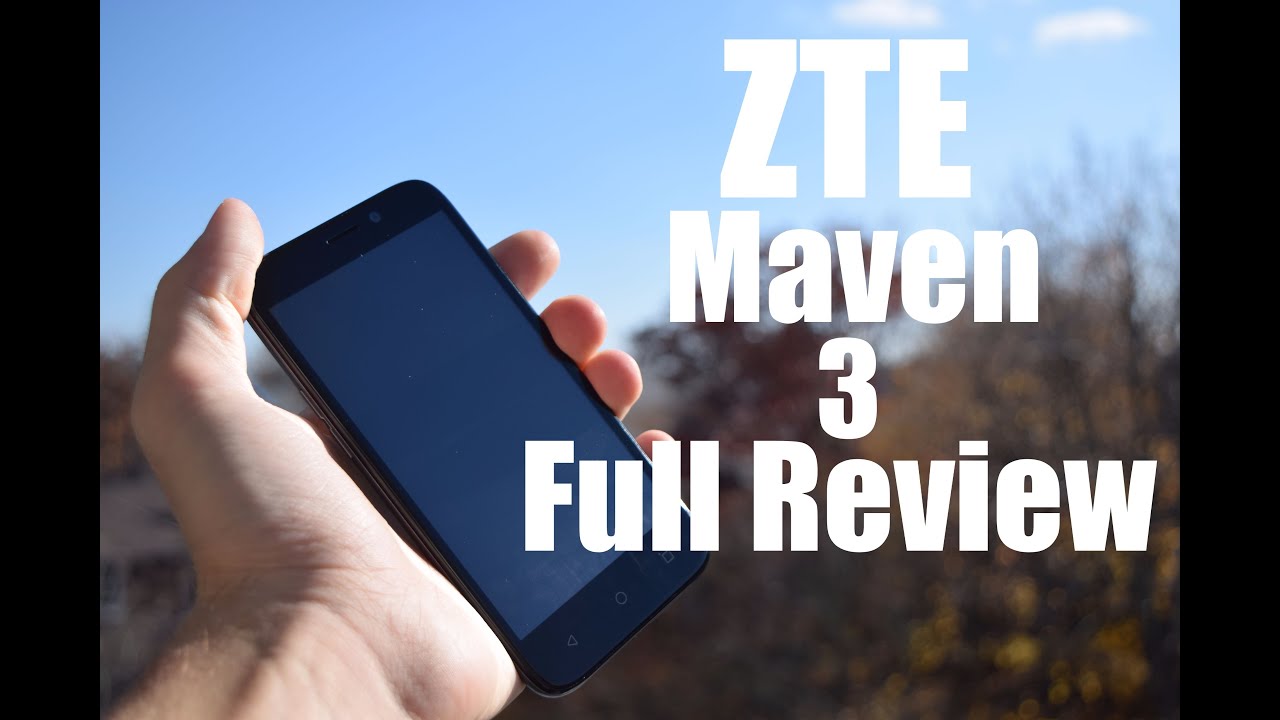 ZTE Maven 3 Full Review - YouTube