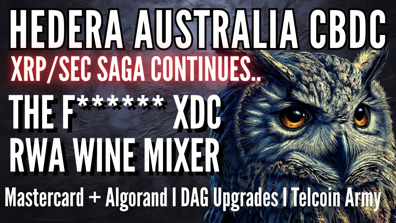 ⚖️ XRP vs SEC: The Saga Continues | Hedera Australia CBDC | XDC RWA  Accelerator I Telcoin Correction