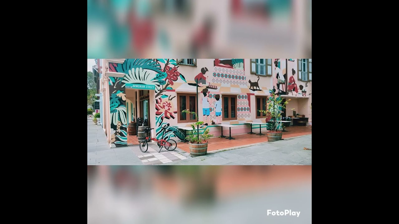 Bicycle path Harbour front- Rochor- Marina bay sands