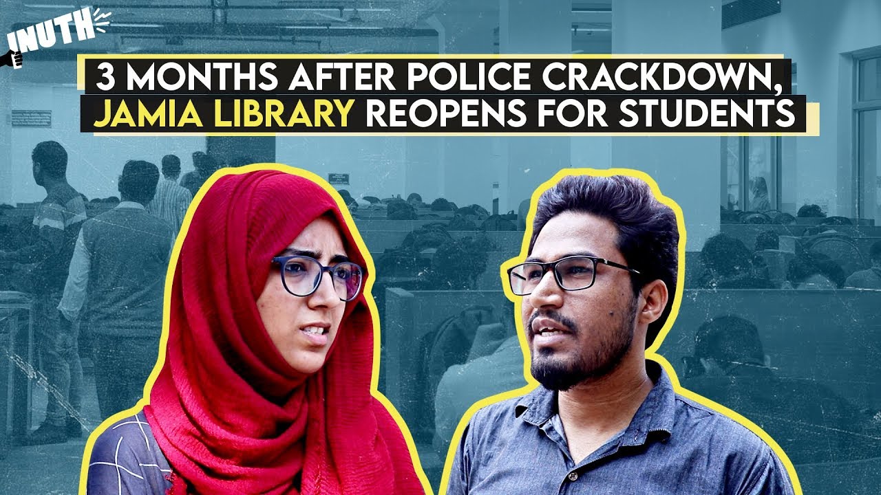 3 Months After Police Crackdown, Jamia Library Reopens For Students