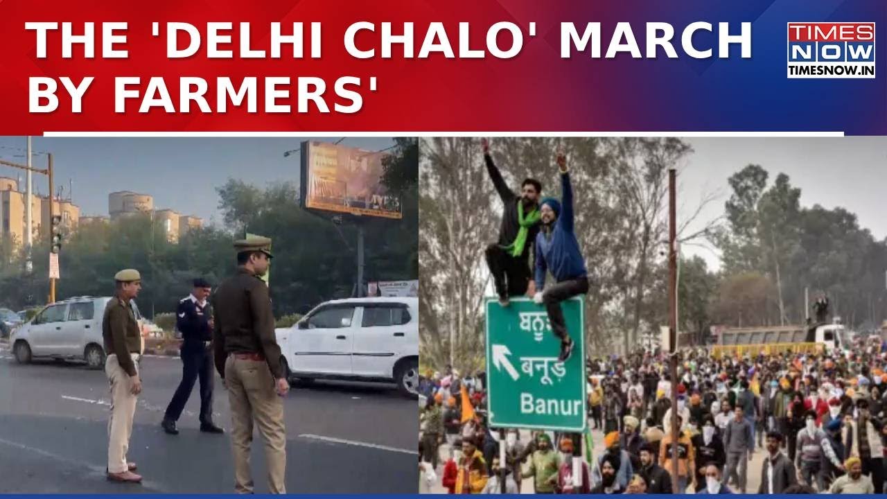 Farmers' Group On Streets Again; Protesters March From U.P To Delhi ...