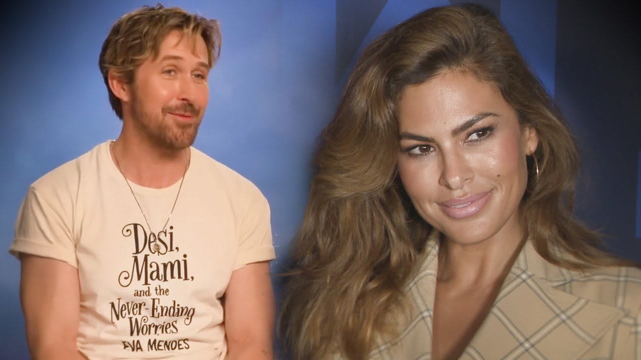 Ryan Gosling shows support for Eva Mendes during The Fall Guy press tour