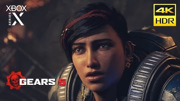 Gears 5 (XSX) Full Game Walkthrough in HDR