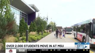 Information Minnesota State University, Mankato welcomes more than 2,600 students for Move-In Day News